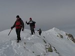 Salita con ciaspole ai monti Arete (2227 m) e Valegino (2415 m) partendo poco sotto S. Simone (17 genn 09) - FOTOGALLERY
